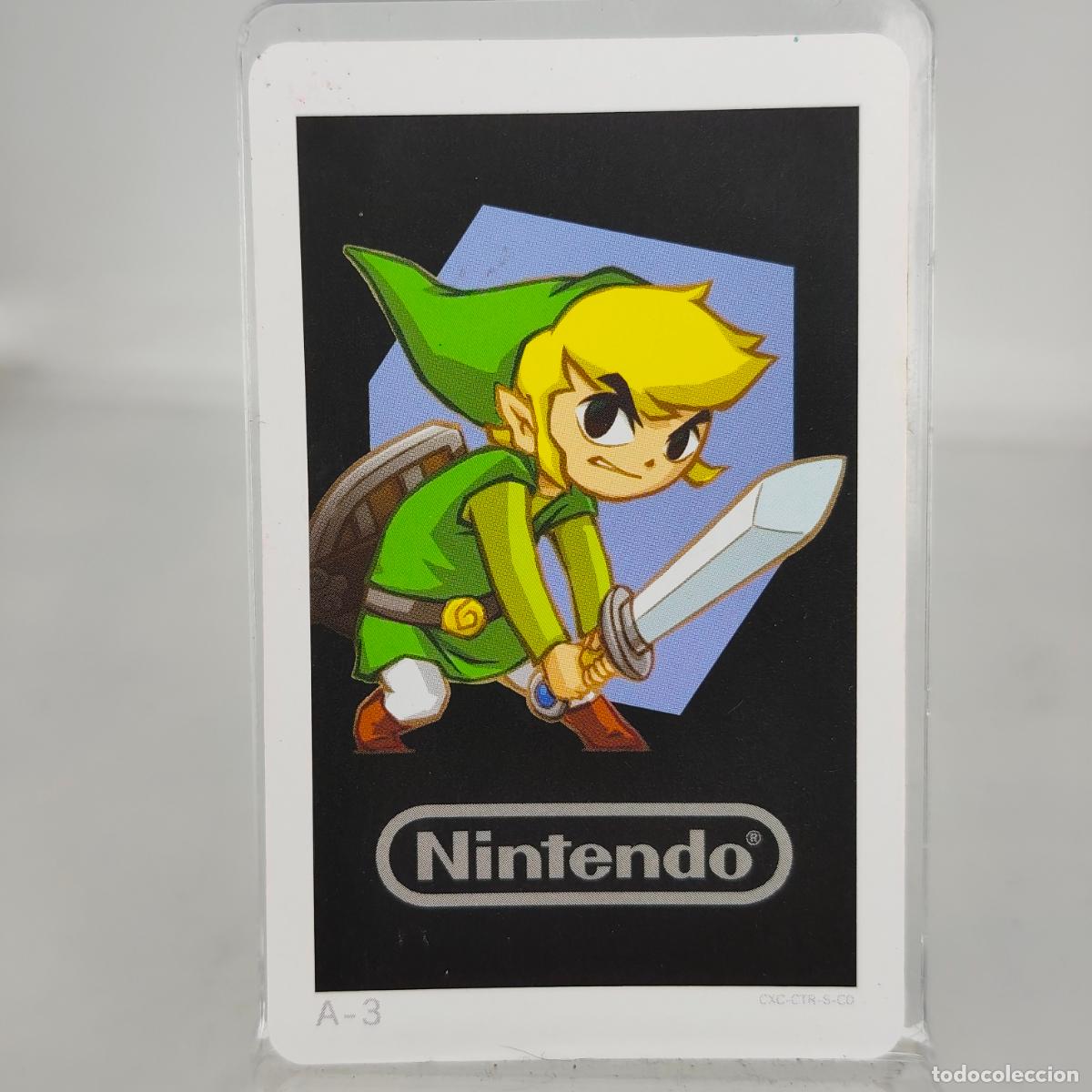 Trading cards: Carta zelda Nintendo 3DS holograma