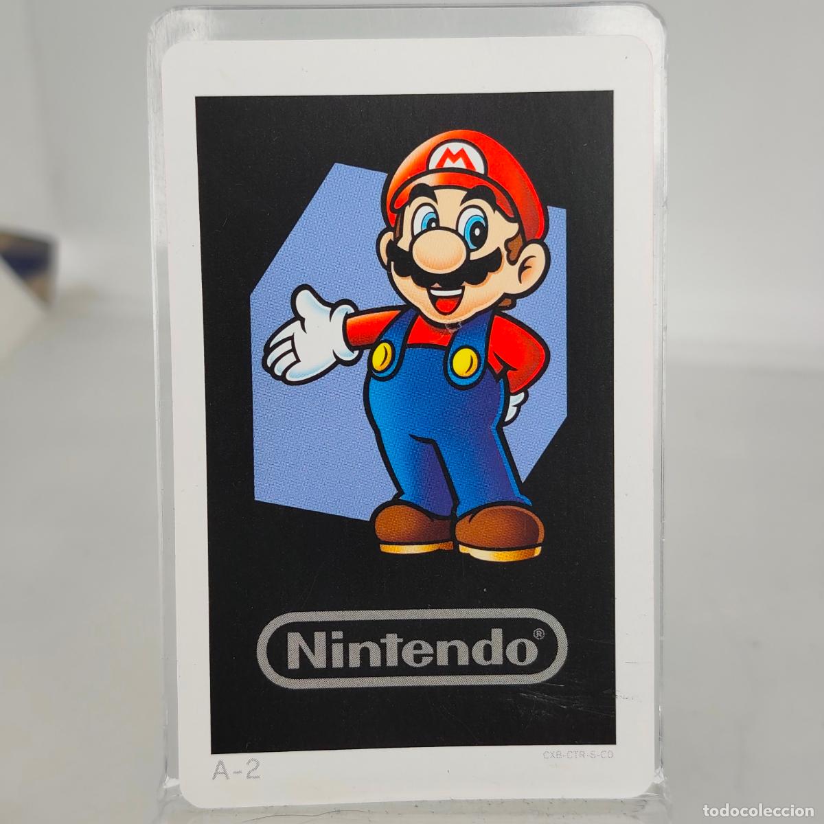 Trading cards: Carta Mario Nintendo 3DS holograma a-2