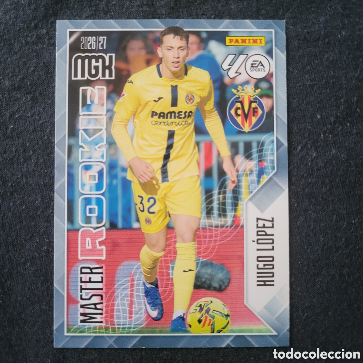 Trading cards: 412 Hugo L&oacute;pez Master Rookie / Megacracks 2026