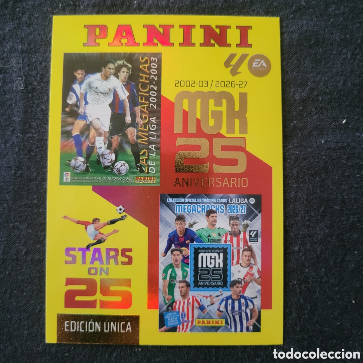 Trading cards: 424 MGK Aniversario Stars on 25 / Megacracks 2026