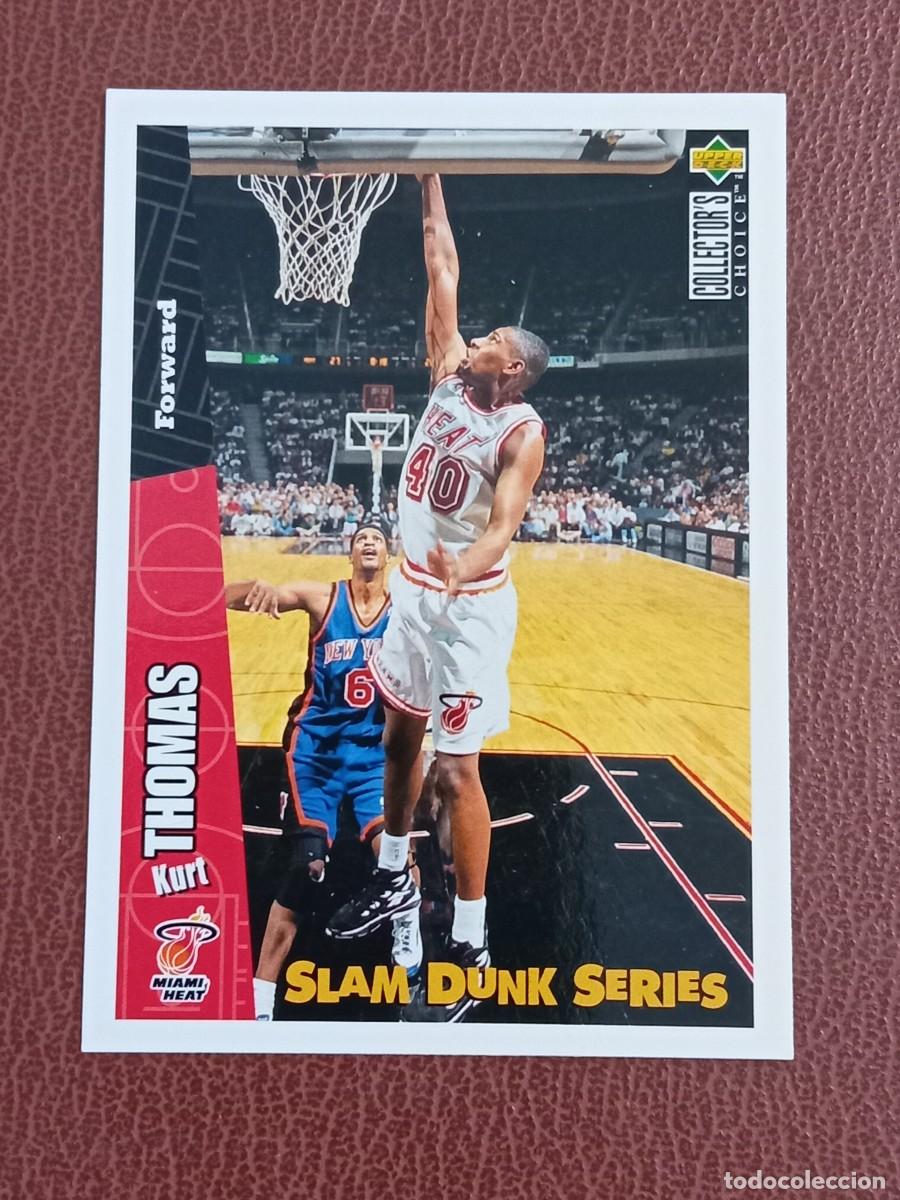 Trading cards: Card 19 Kurt Thomas Upper Deck 1996-97 Slam Dunk Series