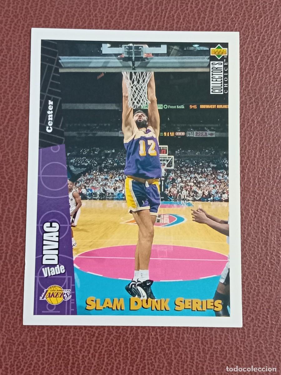 Trading cards: Card 17 Vlade Divac Upper Deck 1996-97 Slam Dunk Series