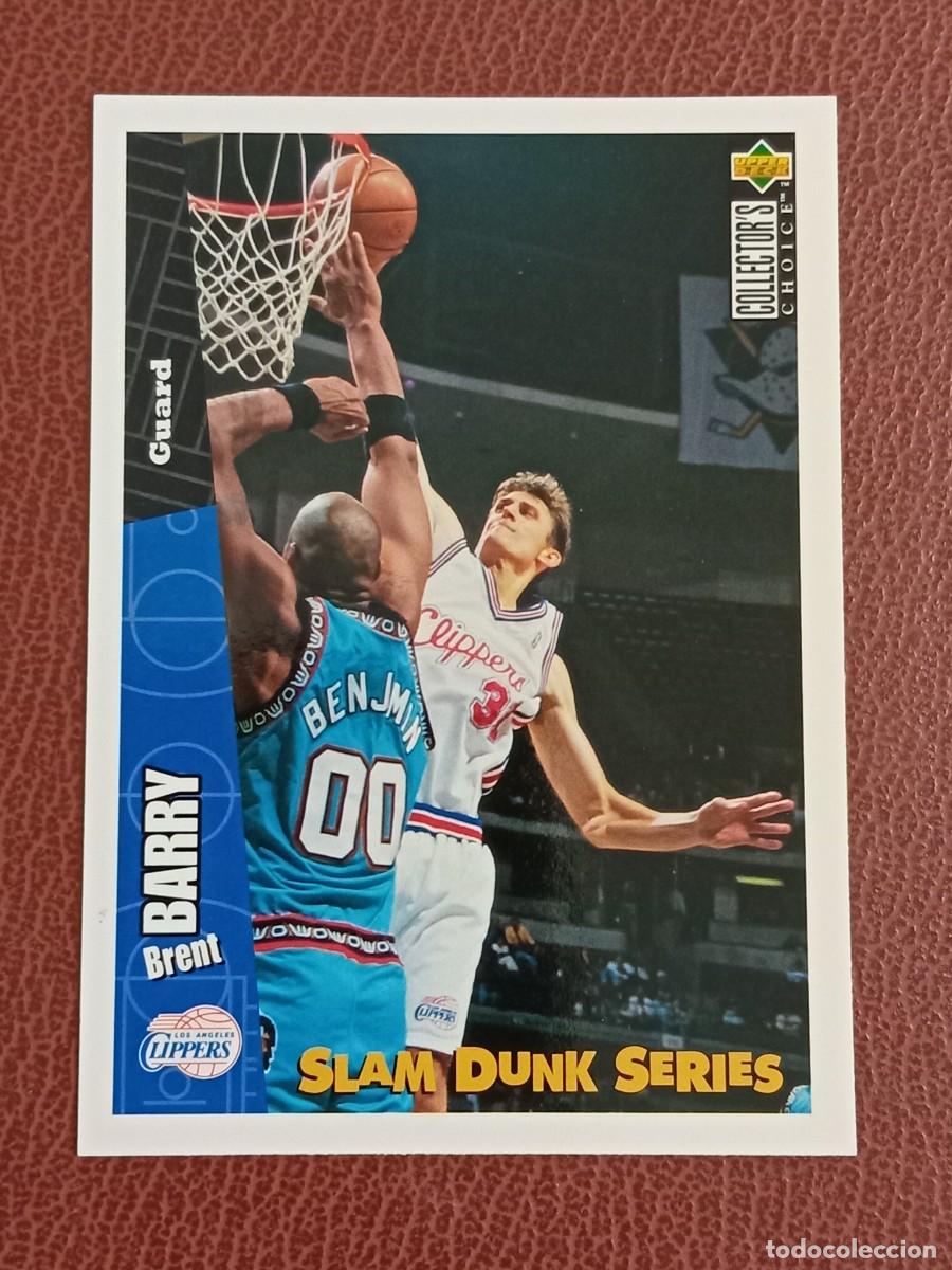 Trading cards: Card 14 Brent Barry Upper Deck 1996-97 Slam Dunk Series