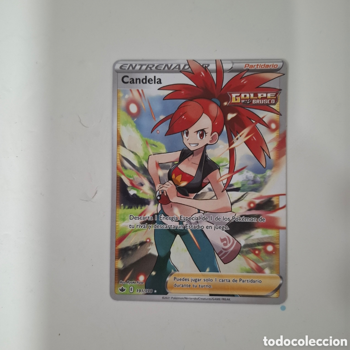 Trading cards: CARTA POKEMON CARD ENTRENADOR CANDELA