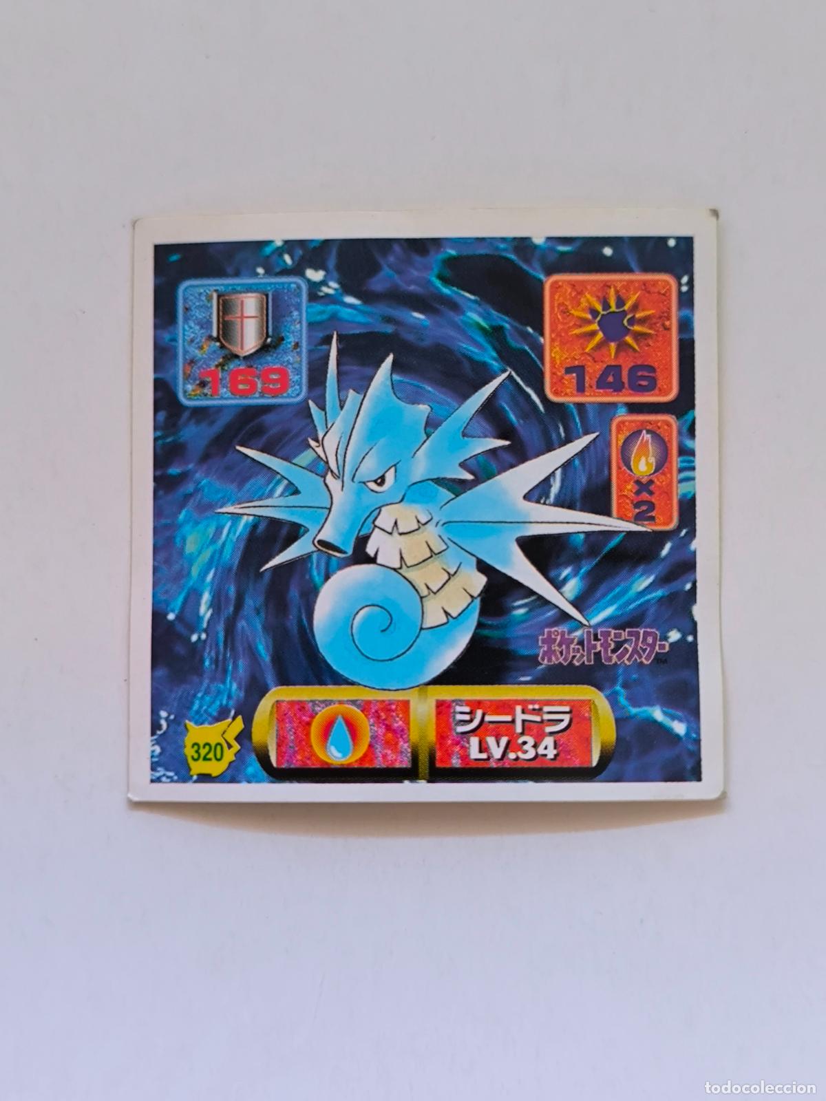 Trading cards: POKEMON STICKER AMADA - N&ordm; 320 - SEADRA- SEAL - 1997 ORIGINAL JAPON (K7B1)