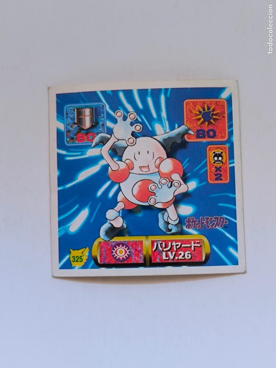 Trading cards: POKEMON STICKER AMADA - N&ordm; 325 - MR. MYME - SEAL - 1997 ORIGINAL JAPON (K7B1)