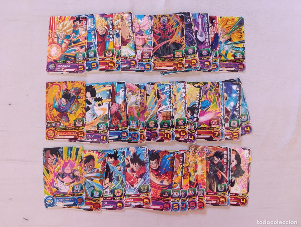Trading cards: LOTE 41 CARTAS SUPER DRAGON BALL HEROES - BIG BANG MISSION SERIE BM6 - BANDAI JAPON CARDS (Q7Bw)