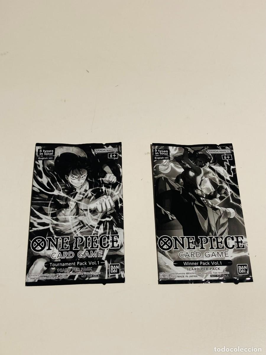 Trading cards: Lote Sobres One Piece TCG - Winner Pack + Tournament Pack Vol. 1 (2022)