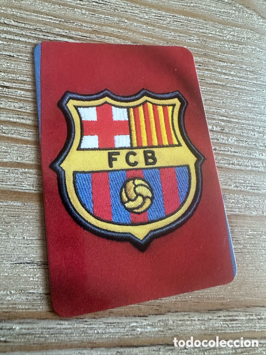 Trading cards: ESCUDO FC BARCELONA 1 MATE LAS FICHAS DE LA LIGA 2006 MUNDICROMO 05 06 05-06