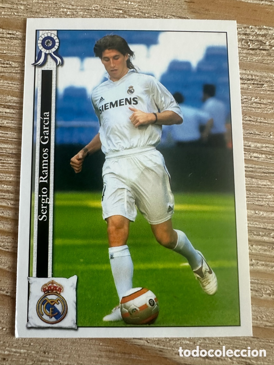 Trading cards: SERGIO RAMOS REAL MADRID 41 LAS FICHAS DE LA LIGA 2006 MUNDICROMO 05 06 05-06