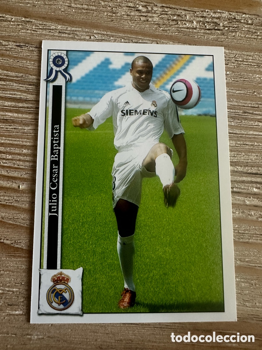 Trading cards: BAPTISTA REAL MADRID 47 LAS FICHAS DE LA LIGA 2006 MUNDICROMO 05 06 05-06