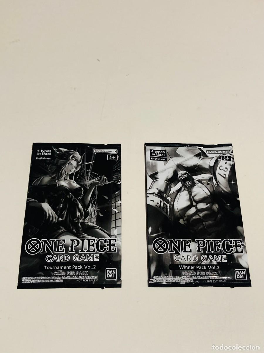 Trading cards: Lote Sobres One Piece TCG - Winner Pack + Tournament Pack Vol. 2