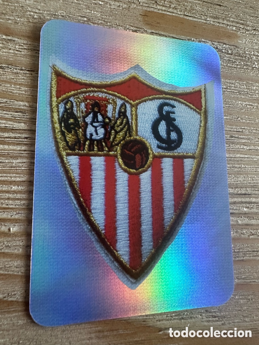Trading cards: ESCUDO SEVILLA BRILLO 136 LAS FICHAS DE LA LIGA 2006 MUNDICROMO 05 06 05-06