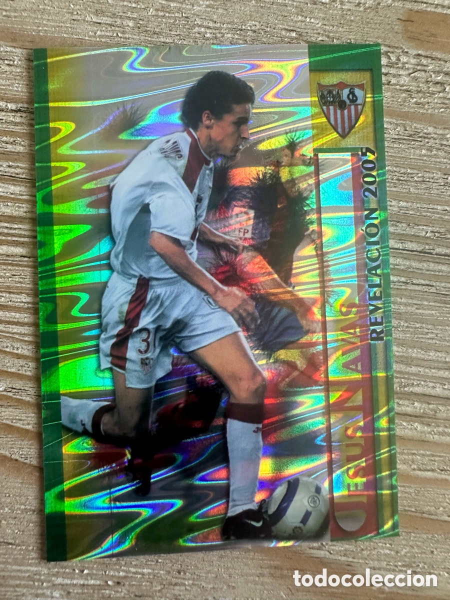 Trading cards: JESUS NAVAS SEVILLA 161 AGUAS REVELANCION 2005 LAS FICHAS DE LA LIGA 2006 MUNDICROMO 05 06 05-06