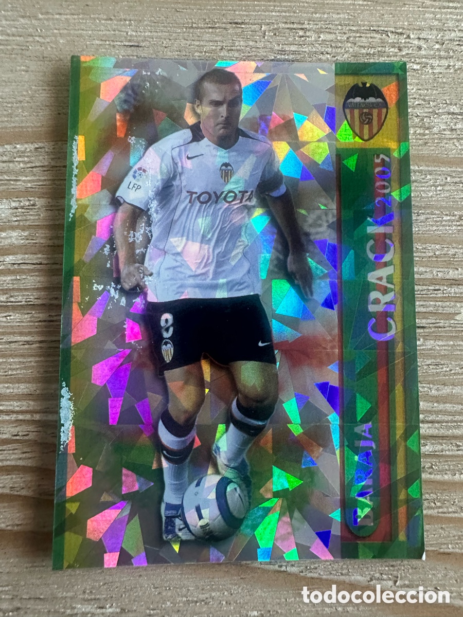Trading cards: BARAJA VALENCIA 187 ROMBOS CRACK 2005 LAS FICHAS DE LA LIGA 2006 MUNDICROMO 05 06 05-06