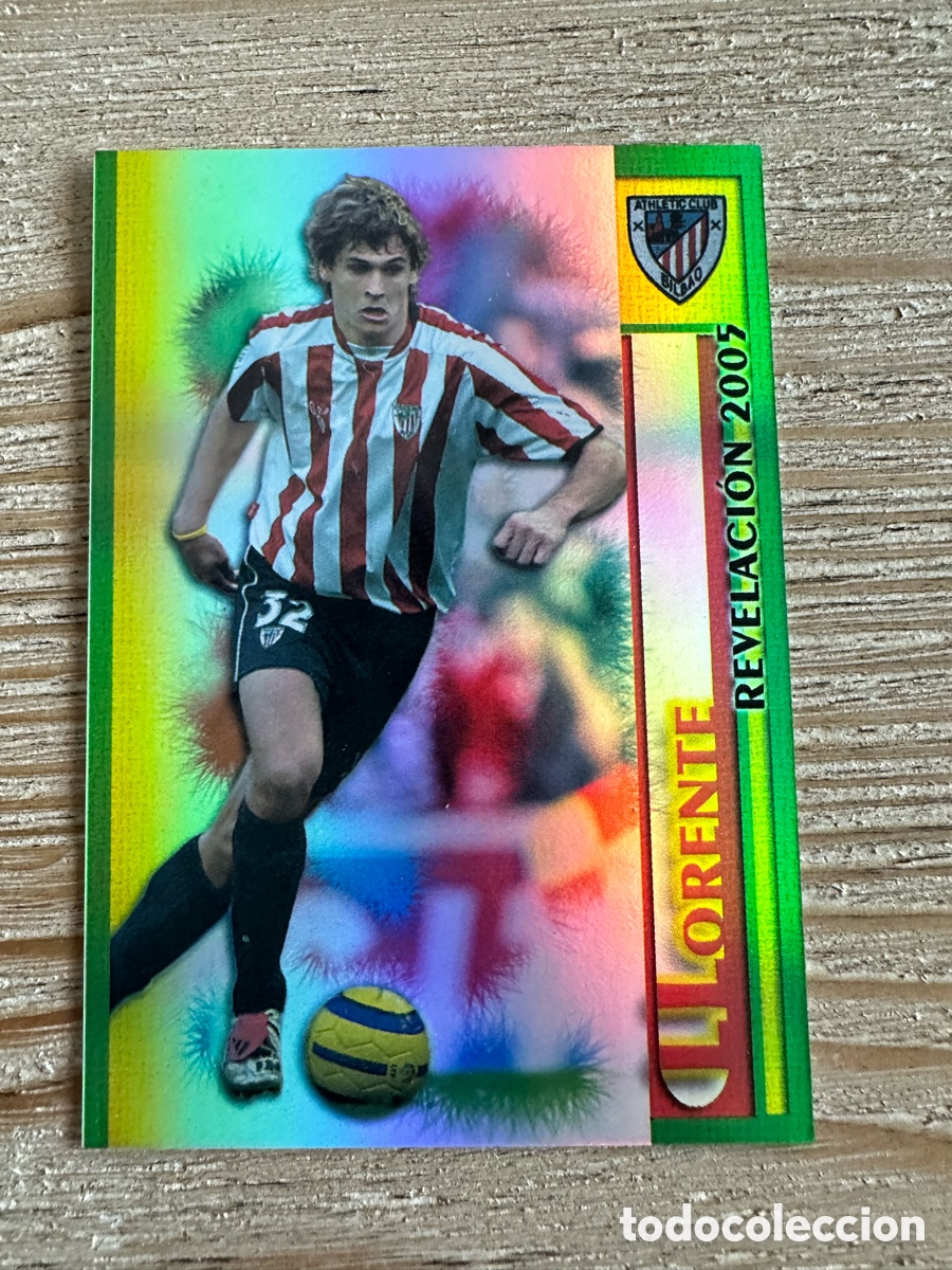 Trading cards: LLORENTE ATHLETIC CLUB 242 LISO REVELANCION 2005 LAS FICHAS DE LA LIGA 2006 MUNDICROMO 05 06 05-06