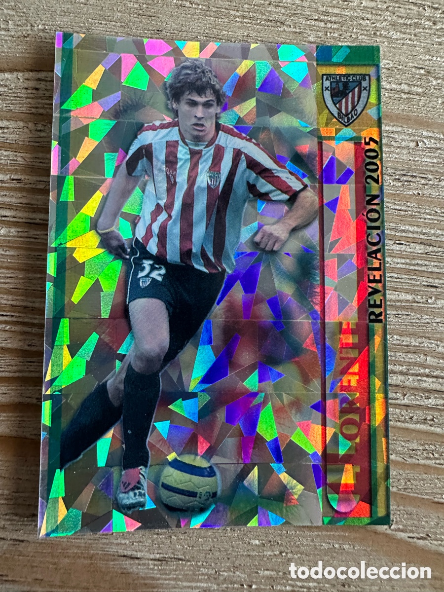 Trading cards: LLORENTE ATHLETIC CLUB 242 ROMBOS REVELANCION 2005 LAS FICHAS DE LA LIGA 2006 MUNDICROMO 05 06 05-06