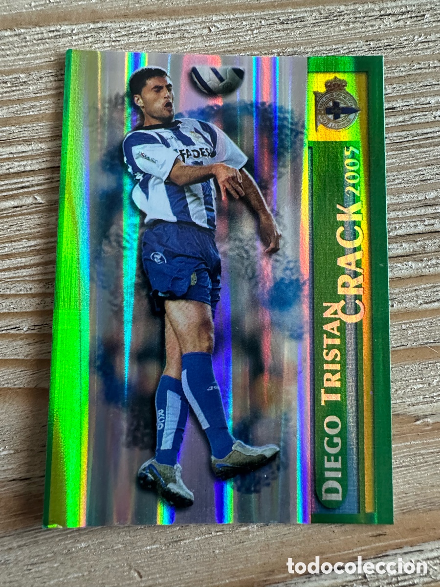 Trading cards: DIEGO TRISTAN DEPORTIVO 214 RAYAS CRACK 2005 LAS FICHAS DE LA LIGA 2006 MUNDICROMO 05 06 05-06