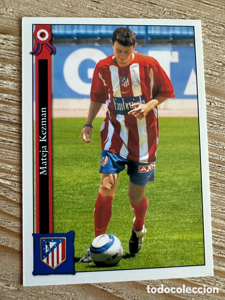 Trading cards: KEZMAN AT MADRID 291 LAS FICHAS DE LA LIGA 2006 MUNDICROMO 05 06 05-06