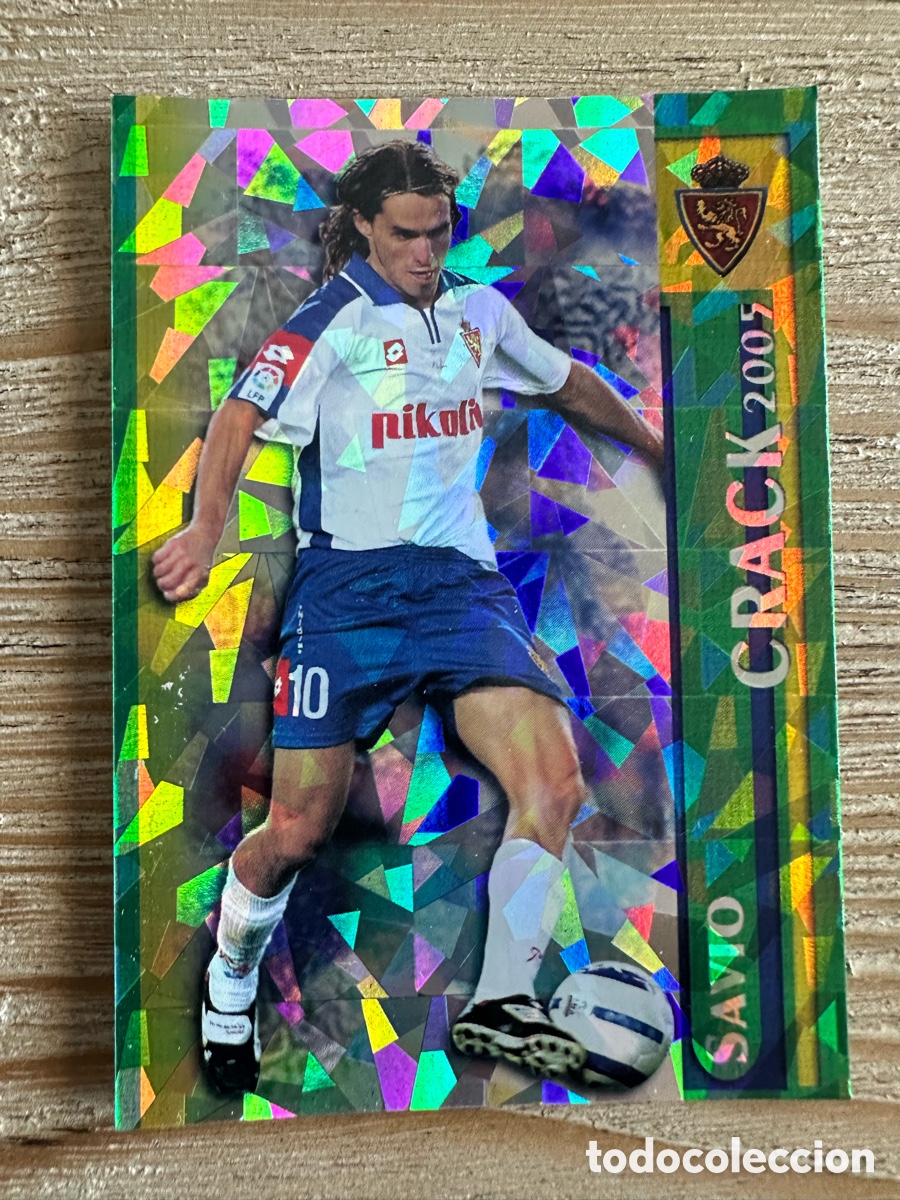 Trading cards: SAVIO REAL ZARAGOZA 322 ROMBOS CRACK 2005 LAS FICHAS DE LA LIGA 2006 MUNDICROMO 05 06 05-06