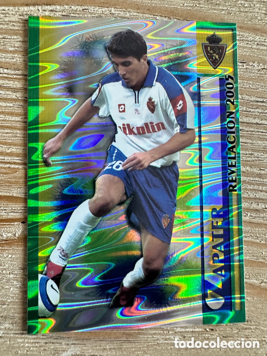Trading cards: ZAPATER REAL ZARAGOZA 323 AGUAS REVELACION 2005 LAS FICHAS DE LA LIGA 2006 MUNDICROMO 05 06 05-06