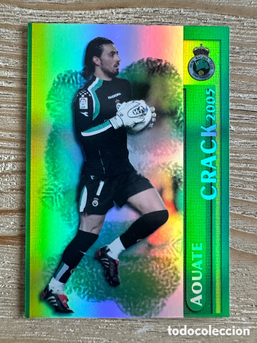 Trading cards: AOUATE RACING 430 LISO CRACK 2005 LAS FICHAS DE LA LIGA 2006 MUNDICROMO 05 06 05-06