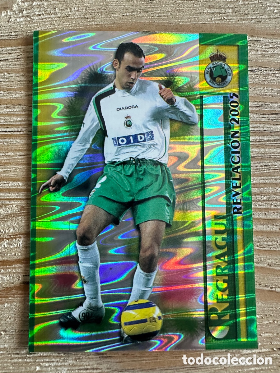 Trading cards: REGRAGUI RACING 431 AGUAS REVELACION 2005 LAS FICHAS DE LA LIGA 2006 MUNDICROMO 05 06 05-06