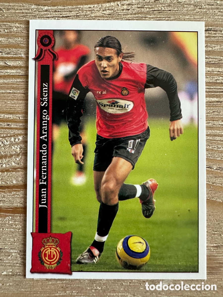 Trading cards: ARANGO MALLORCA 446 &rdquo;ERROR 15/05/1980&rdquo; LAS FICHAS DE LA LIGA 2006 MUNDICROMO 2005-06 05 06