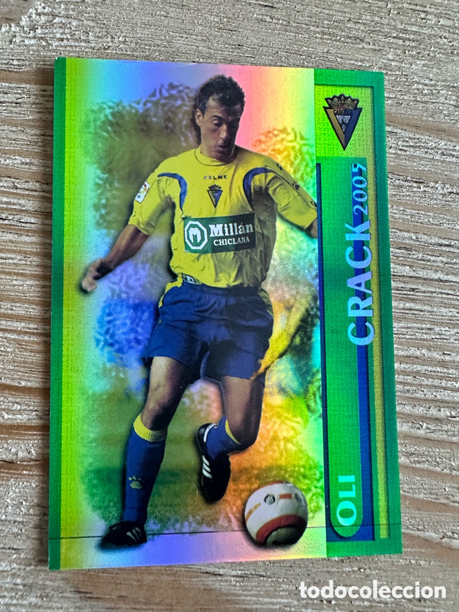 Trading cards: OLI CADIZ 484 LISO CRACK 2005 LAS FICHAS DE LA LIGA 2006 MUNDICROMO 2005-06 05 06