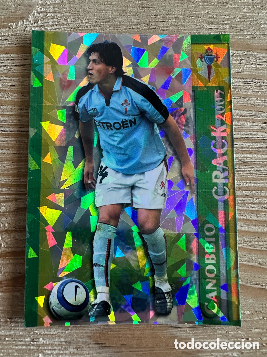 Trading cards: CANOBBIO CELTA DE VIGO 511 ROMBOS CRACK 2005 LAS FICHAS DE LA LIGA 2006 MUNDICROMO 2005-06 05 06