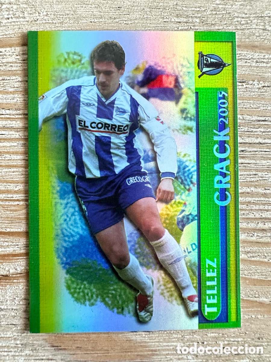Trading cards: TELLEZ CELTA DE VIGO 538 LISO CRACK 2005 LAS FICHAS DE LA LIGA 2006 MUNDICROMO 2005-06 05 06