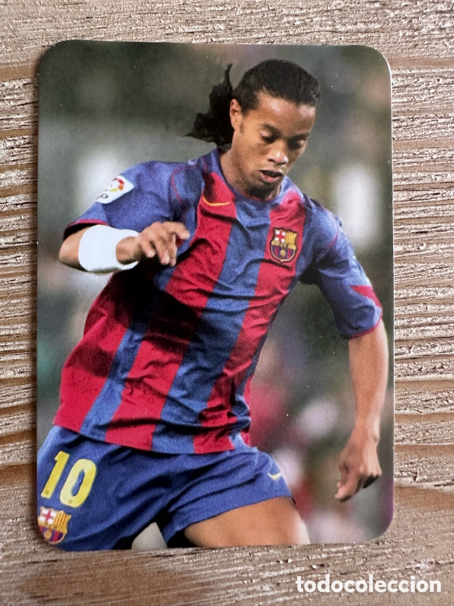 Trading cards: RONALDINHO FC BARCELONA 541 MVP 2005 LAS FICHAS DE LA LIGA 2006 MUNDICROMO 2005-06 05 06
