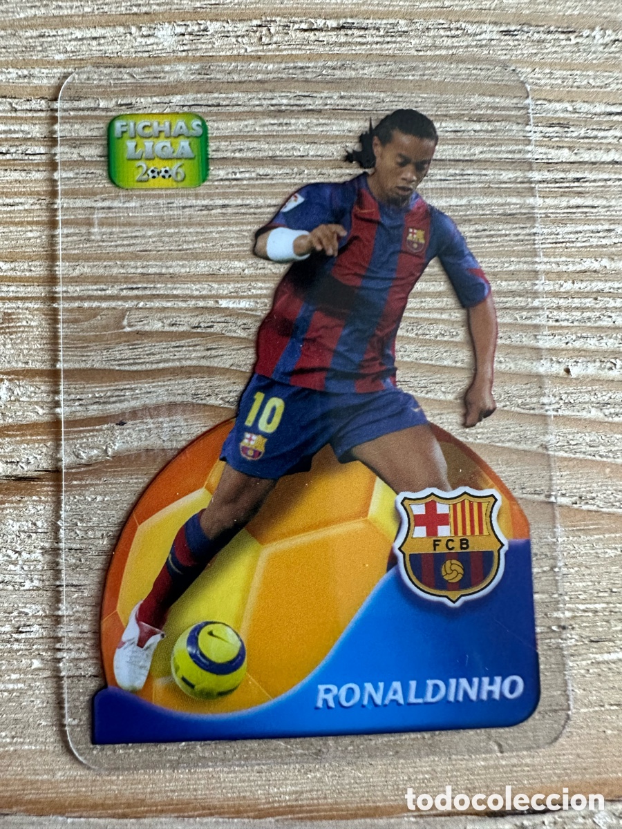 Trading cards: RONALDINHO FC BARCELONA 541 MVP 2005 LAMINCARDS LAS FICHAS DE LA LIGA 2006 MUNDICROMO 2005-06 05 06