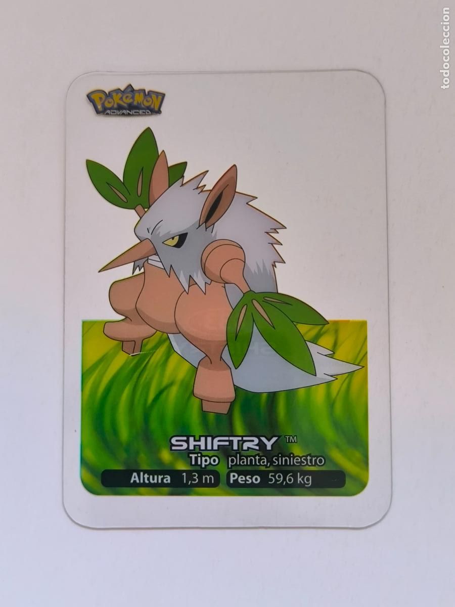 Trading cards: POKEMON ADVANCED LAMINCARDS - N&ordm; 033 / 33 SHIFTRY - CARD / CARTA - EDIBAS 2006 (9ZC2)