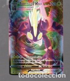 Trading cards: CROMO DE POK&Eacute;MON DE V-MAX V TOXTRITY PS 320 N&ordm; 0 DEL A&Ntilde;O 2020