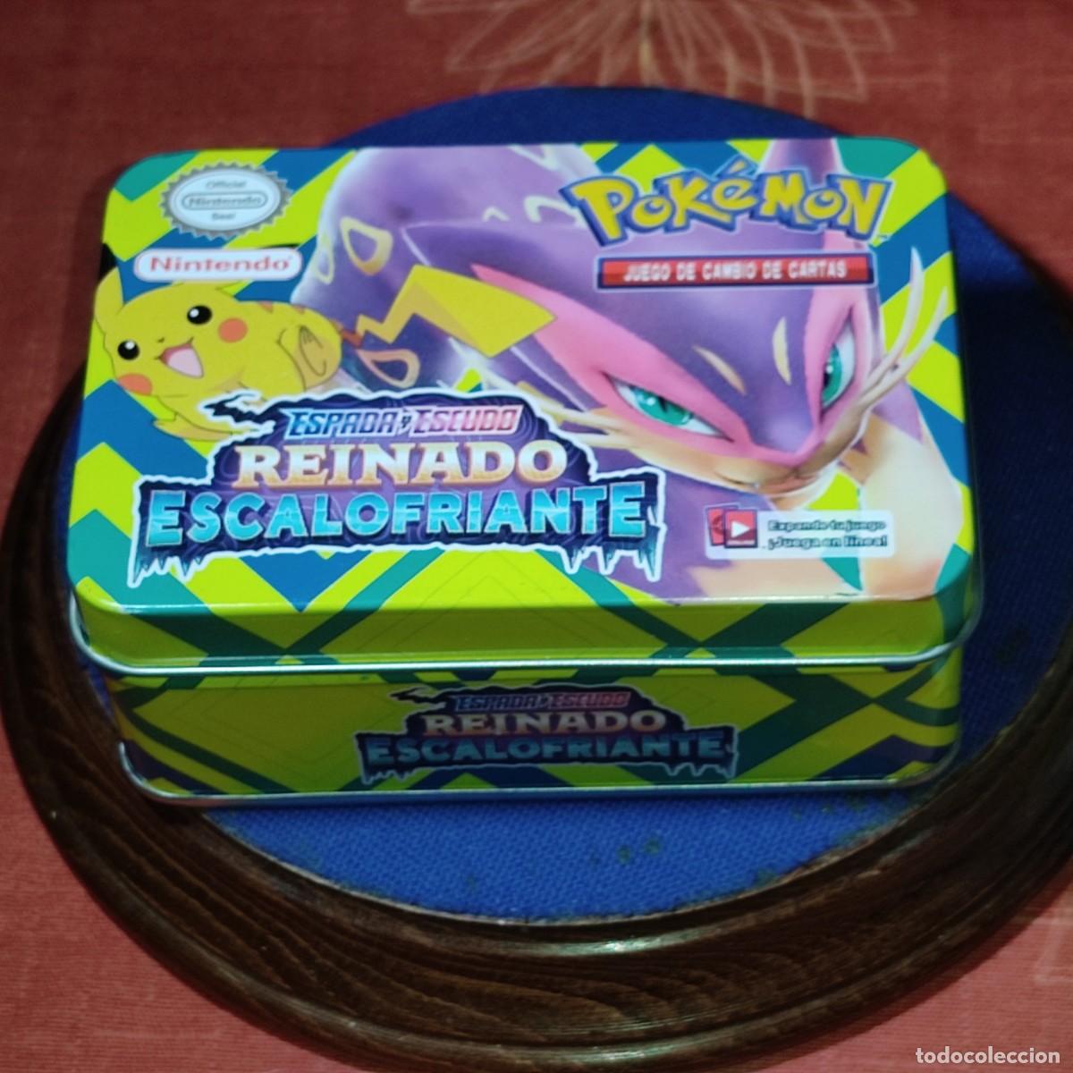 Trading cards: Caja de almacenamiento Pok&eacute;mon & Reinado Escalofriante.