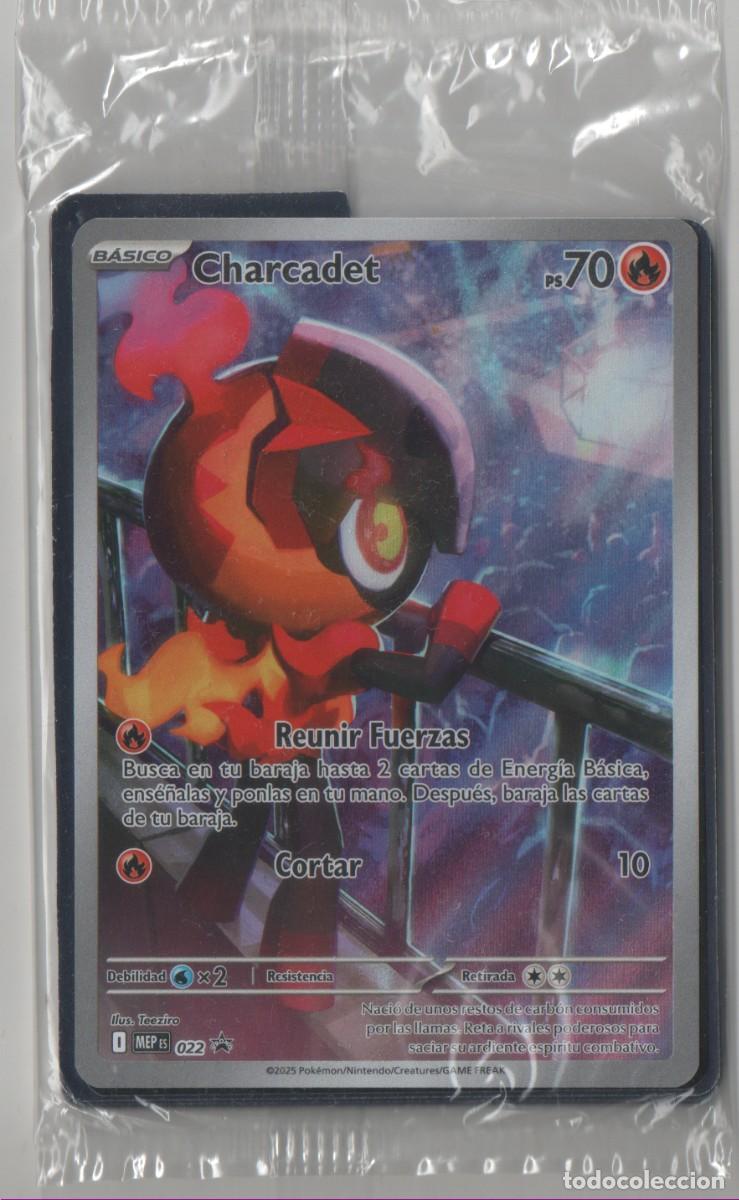 Trading cards: Charcadet Promo Sellada ETB Pok&eacute;mon Fuegos Fantasmales