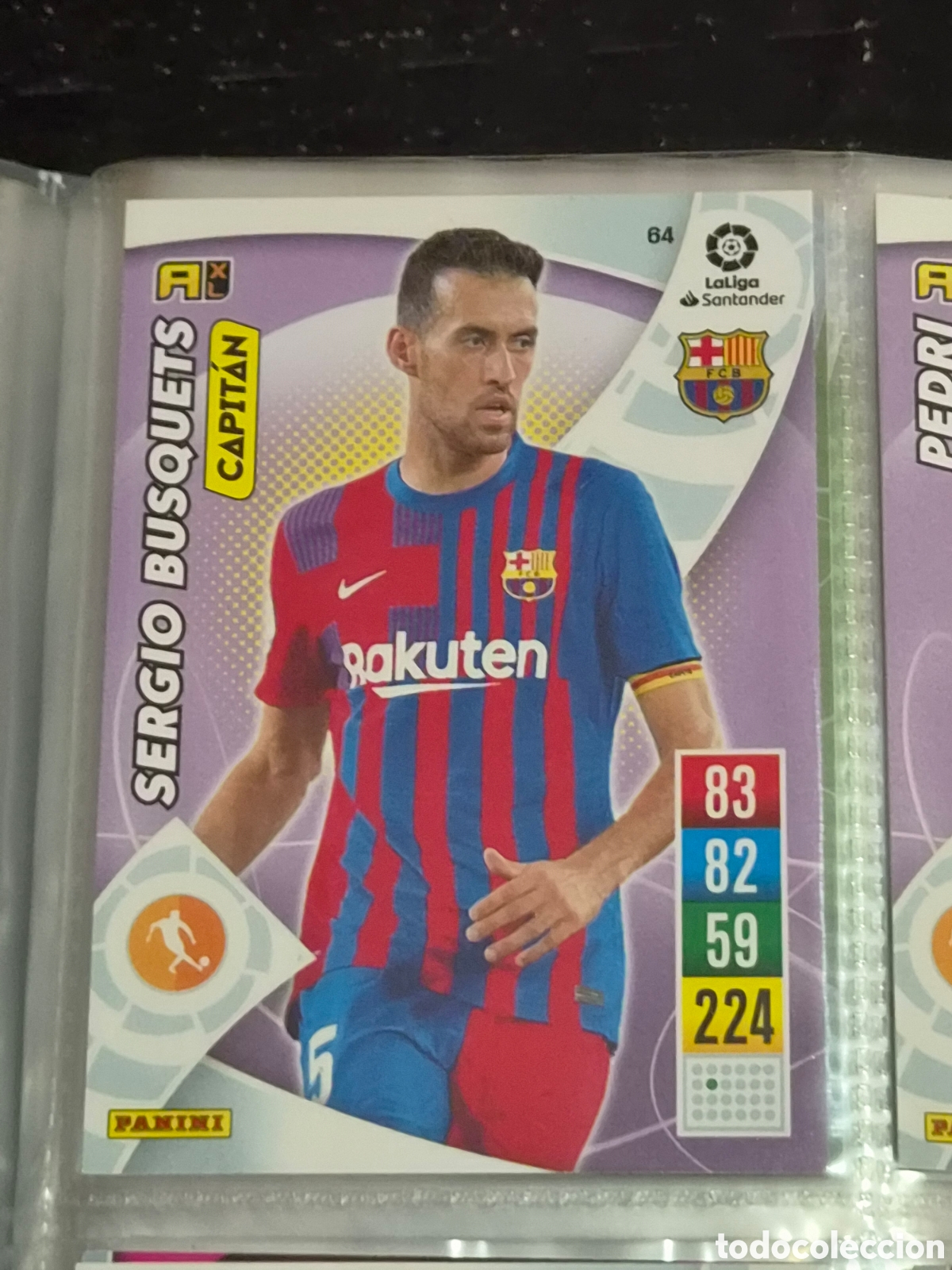 Trading cards: 64 - SERGIO BUSQUETS, BARCELONA ADRENALYN 2021-2022