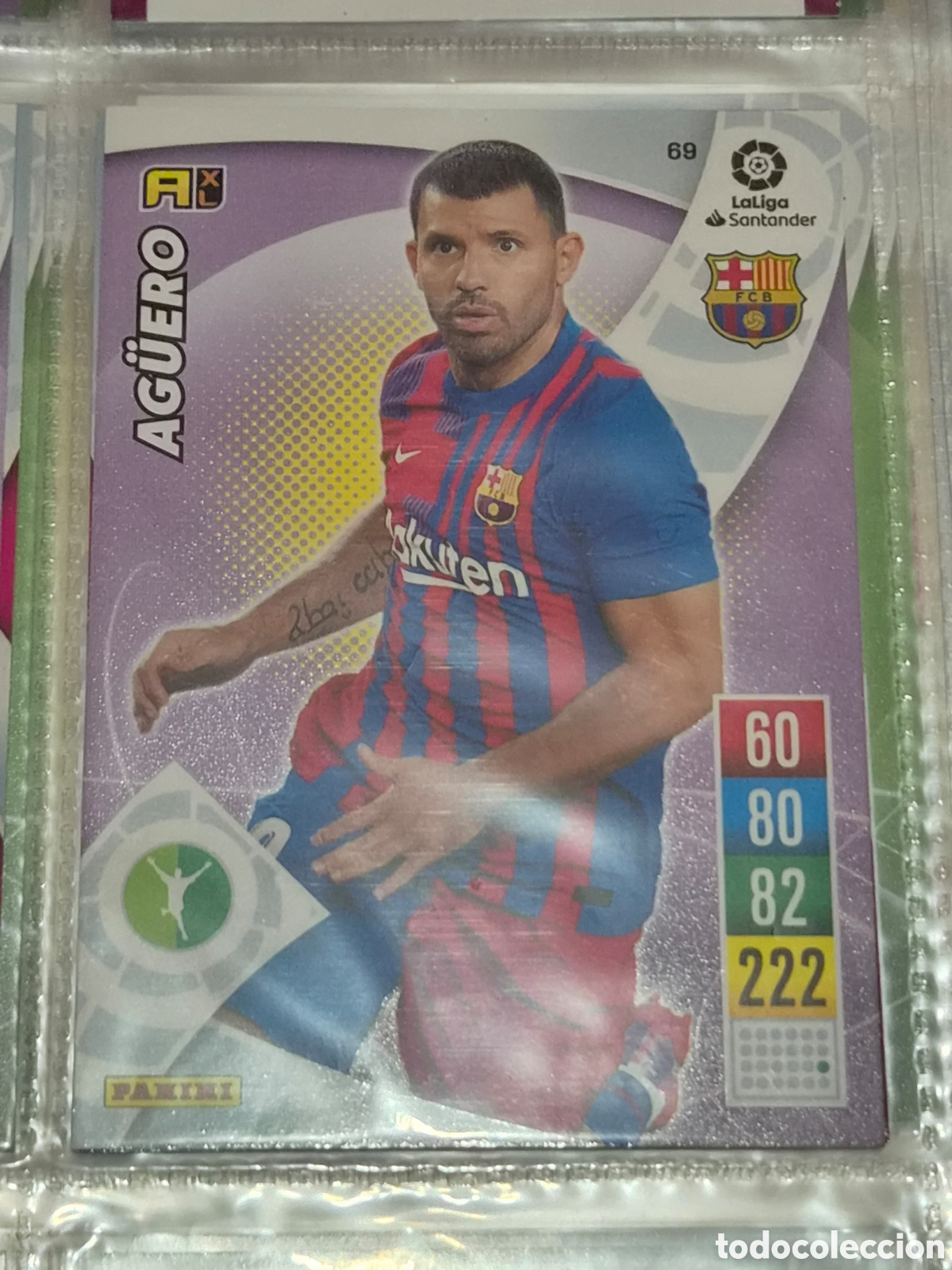 Trading cards: 69 - AGUERO, BARCELONA ADRENALYN 2021-2022