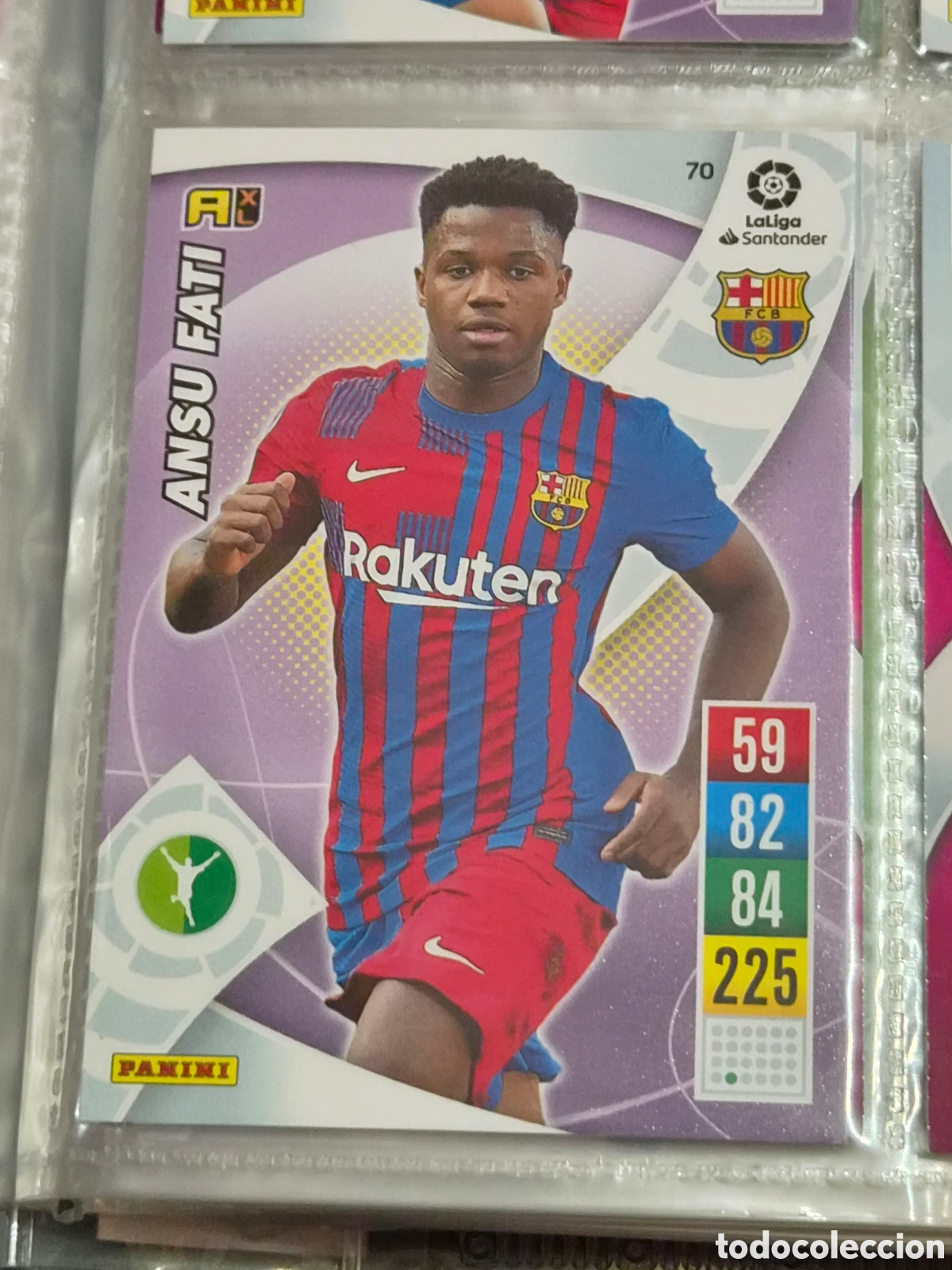Trading cards: 70 - ANSU FATI, BARCELONA ADRENALYN 2021-2022