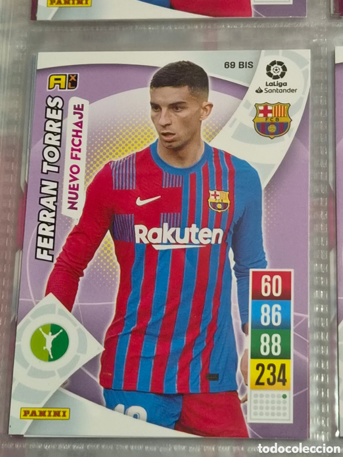 Trading cards: 69 BIS - FERRAN TORRES, BARCELONA NUEVO FICHAJE ADRENALYN 2021-2022