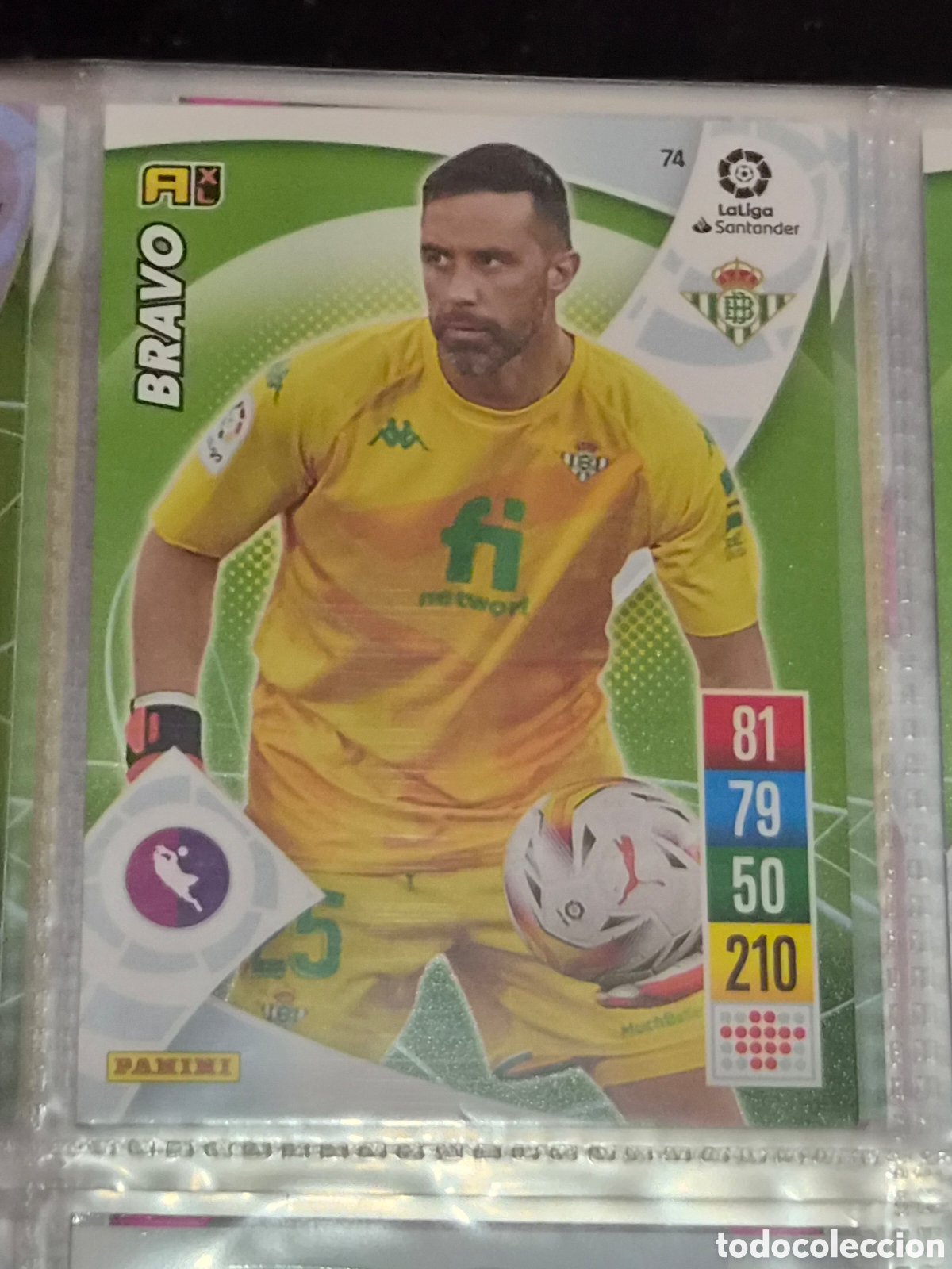 Trading cards: 74 - BRAVO, BETIS ADRENALYN 2021-2022