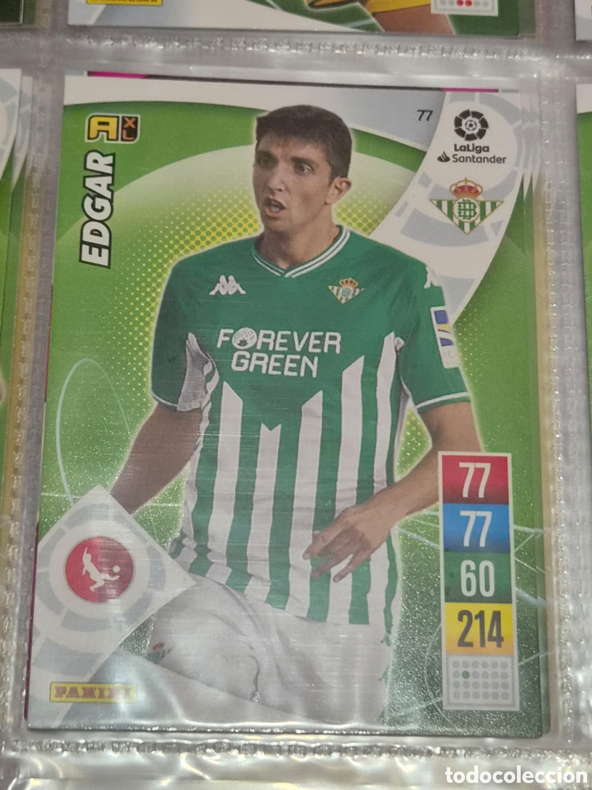 Trading cards: 77 - EDGAR, BETIS ADRENALYN 2021-2022