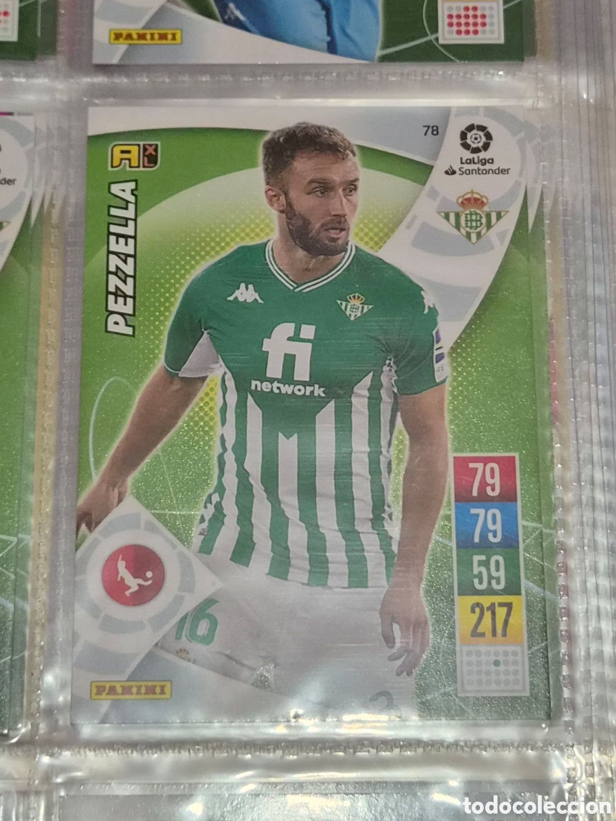 Trading cards: 78 - PEZZELLA, BETIS ADRENALYN 2021-2022
