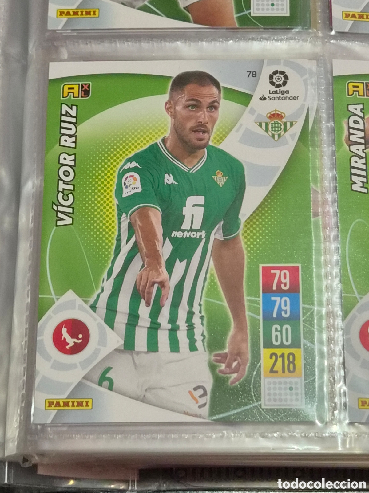 Trading cards: 79 - VICTOR RUIZ, BETIS ADRENALYN 2021-2022