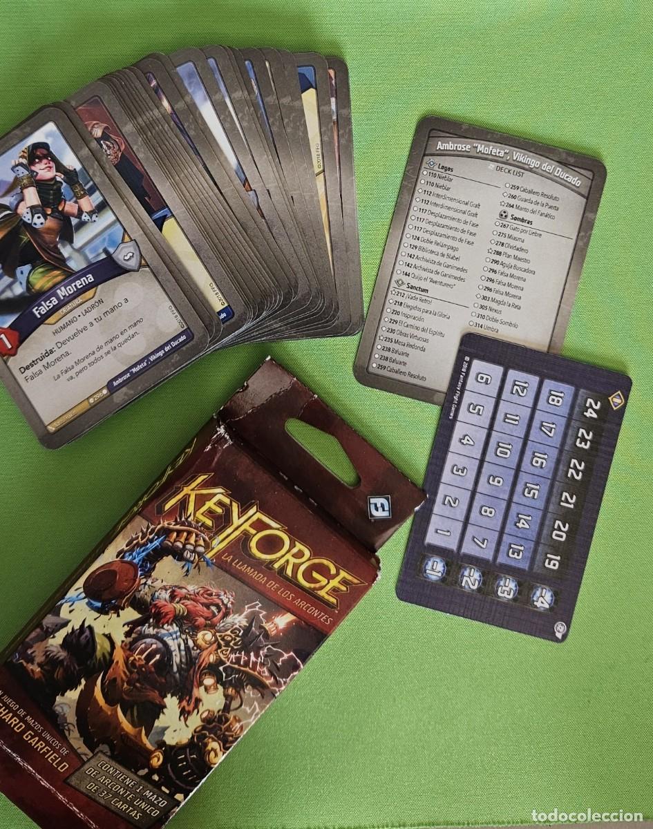 Trading cards: Mazo KeyForge - La Llamada de los Arcontes - Foto 1