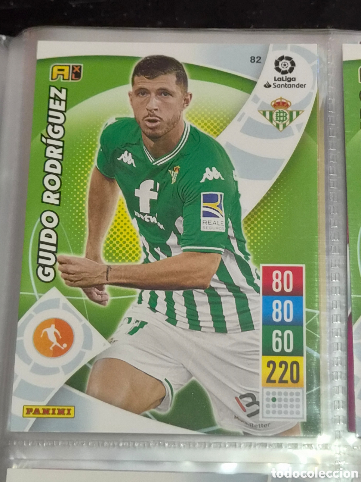 Trading cards: 82 - GUIDO RODR&Iacute;GUEZ, BETIS ADRENALYN 2021-2022