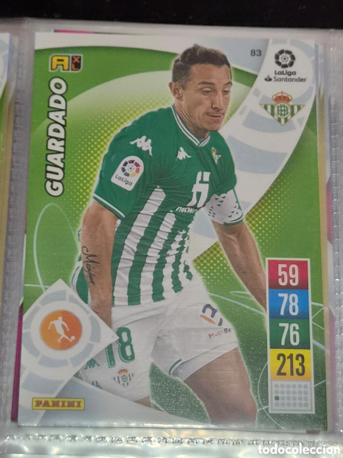 Trading cards: 83 - GUARDADO, BETIS ADRENALYN 2021-2022