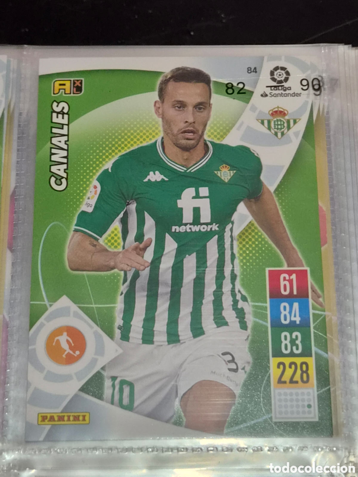Trading cards: 84 - CANALES, BETIS ADRENALYN 2021-2022