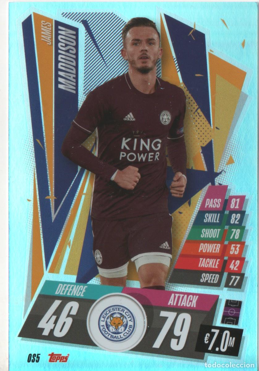 Trading cards: James Maddison (Leicester City) XXL Match Attax Champions 2020-21 Topps